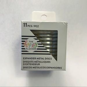 Happy Planner Metal Expander Discs Silver